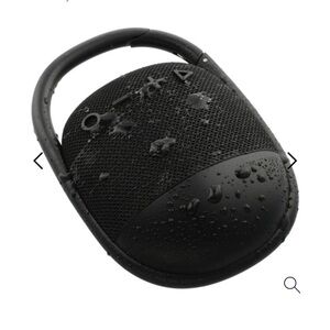Black Waterproof Portable Speaker